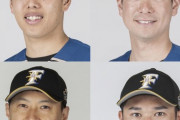 【公示】日ハムが杉浦、松本剛を1軍登録　村田、宮田が登録抹消