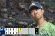【悲報】中日・髙橋宏斗、味方のエラーも絡み5回4失点　