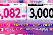 【朗報】なでしこジャパン、北朝鮮との試合…当日朝に国立ゴール裏チケット上回るｗｗｗｗｗｗ