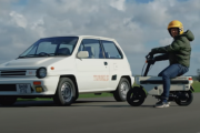 海外「ホンダは80年代、トランクにバイクを格納できる車を作っていた」ホンダ・シティターボIIとモトコンポに対する海外の反応