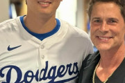 【ドジャース】大谷翔平、米人気俳優との２ショットに世界が騒然！「推しと推しのツーショ最高すぎ」「大好きな二人」
