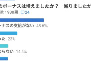 【悲報】ヤフー「大手の冬ボーナス92万円！」→ヤフコメ民「ボーナス無し48.6%」←これｗｗｗｗ