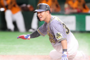 阪神糸原が激走「こういう野球がタイガースの野球」