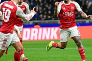 アーセナル、インテルに3-1快勝しCL決勝ラウンド一番乗り！ジェズス復活の2発＆ギェケレシュ弾で無傷の7連勝