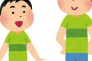 【身長の話】予想より子どもの体が大きくなって幼稚園の制服がやばい。私の父方以外が背が高いからやはり子ども背が高くなるんだろうか。
