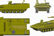 ロシア軍、アルマータプラットフォームを利用した戦車駆逐車の開発を計画！