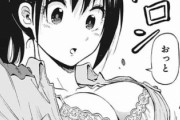 【悲報】ジャンプ漫画「おっぱい触らせてもらう話書いたろ！」　フェミ「ギャオオオオン！！」