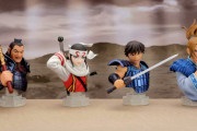 「キングダム」より「信、羌瘣、王騎、李牧」が上半身フィギュアになってガチャに登場！