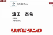 日本ハム、育成1位で京都国際・濵田泰希を指名