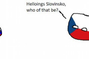 【スロベニア】シンプルな誤解【ポーランドボール】