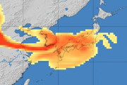 【悲報】すごい黄砂、日本に飛来