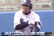 ヤクルト・内川、巨人ドラ1平内から貫禄のタイムリーヒット