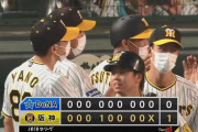 【阪神対DeNA16回戦】阪神　前半戦３連勝締めで今季初の勝率５割！　驚異の巻き返しで最大１６あった借金完済