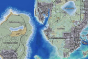 【画像】GTA6のマップ、広すぎるｗｗｗｗｗｗｗｗｗ