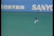 【gif】日本時代のイチローの守備www