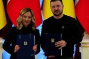 イタリア・カナダがウクライナと安全保障協定を締結、支援継続を表明…メローニ首相「平和を降伏と混同するのは偽善」！