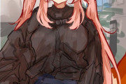 【FGO】私服姿の玉藻ちゃんイラスト！！　黒を基調とした私服もいいですね！！