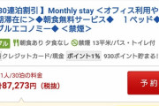 30連泊56000円でホテル住まいはコスパ最強だった