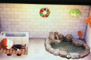 【あつまれ どうぶつの森】お風呂部屋作った！ｗ