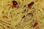 ペペロンチーノ作ったよ！
