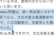 Colabo叩き、普通に統一教会案件だった…「これは共産主義との戦いです」 #悲報