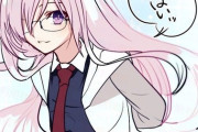 【FGO】ロングヘアマシュイラスト！！　ロングヘアのマシュも最高すぎる＾～