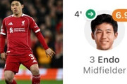 英国人「再評価すべきだ」遠藤航、右SBでCL完封勝利に貢献！現地サポから称賛続出！【海外の反応】