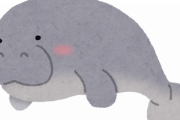 【画像】マナティが排水口に詰まる事件のイラストが可愛すぎるｗｗｗｗ