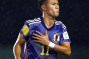 U-17W杯初戦に臨んだ日本代表、1－0でポーランドを撃破！　雨による中断も再開直後に高岡伶颯が決勝弾