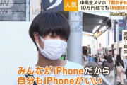 【悲報】iPhoneユーザー「別に性能とかどうでもいい、皆が使ってるから使う」
