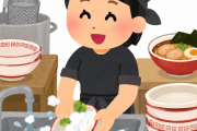 行きつけのつけ麺チェーンがあるんだが、若い店員が手洗いで食器を洗ってるのを見て怖くなった