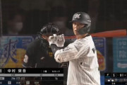 ロッテ中村 犠飛4本(リーグ1位) 四球19(リーグ2位) 打点17(リーグ3位)