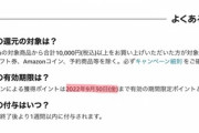 8月のAmazonタイムセール祭り､ポイント還元率や還元ポイントの有効期限がユーザーによって異なることが判明