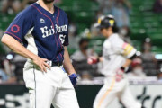 西武・ニール、１年４ヶ月ぶりの敗戦　１３連勝でストップ