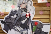 【艦これ】佐世保にある艦娘パネルにお花の飾りが！佐世保愛されてるな・・・！
