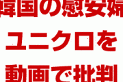 【画像】韓国、慰安婦にプラカード持たせてユニクロを批判！　どこまで炎上するんだよこの問題…