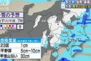 東京は数センチの雪で騒ぎすぎ←これ