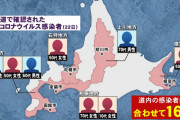 【速報】北海道の20代女性、新型コロナウイルスに感染し瀕死の重体