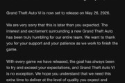 グランド･セフト･オートVI(GTA6)､発売日は2026年5月26日に