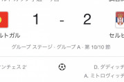 【悲報】サッカーポルトガル代表、逝くｗｗｗｗｗｗｗｗｗｗｗ