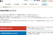 【速報】東北電力、LNG最安値で購入成功「電力会社は供給十分、余剰分は同市場で転売しようと思う」