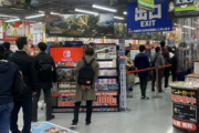 【画像】Switch「モンスターハンターライズ」発売！全国各地で行列！！