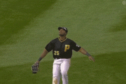 【GIF】メジャー時代の巨人ポランコの守備 ・・・・