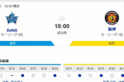 阪神DeNA戦で起こりそうなことwwwwwwwwww