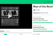 【朗報】ライズオブザローニン、ユーザースコア8.2！←ツシマみたいにまだ上がりそう