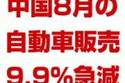 中国の自動車販売台数が9.9%急減！？　米中貿易戦争による景気減速が原因？中国経済はどうなるの？