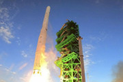 韓国国産ロケット『ヌリ』、打ち上げ失敗