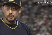 【日本シリーズ】 珍しく3人で抑えた平野佳寿です