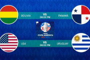 ◆ｺﾊﾟ･ｱﾒﾘｶ◆C組3節 ウルグアイ3連勝で首位突破！敗れた開催国アメリカ敗退決定！ボリビアを破ったパナマが逆転2位でGL突破