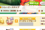 【ウマ娘】今回も何だかんだ普通に先行環境になりそうだよね。